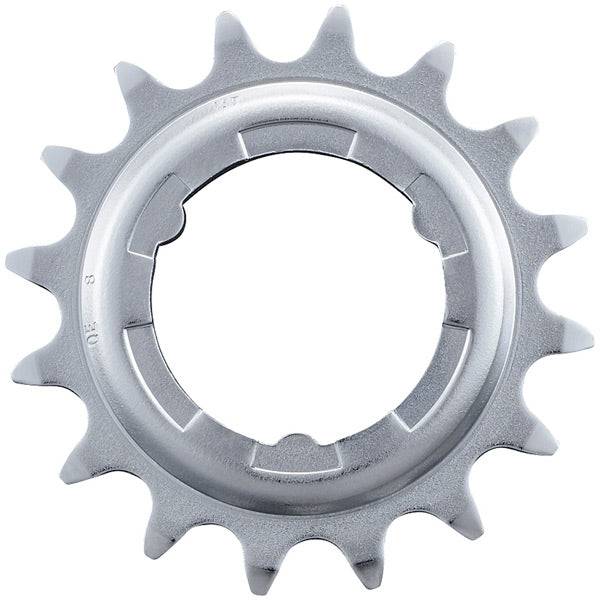 Shimano SG-3R40 16T sprocket wheel replacement for Shimano cranksets, showing the metal gear with teeth and mounting hole.