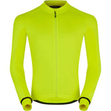 Madison DTE Men's thermal long sleeve cycling jacket with drop tail and pockets, designed for outdoor riding warmth and comfort.