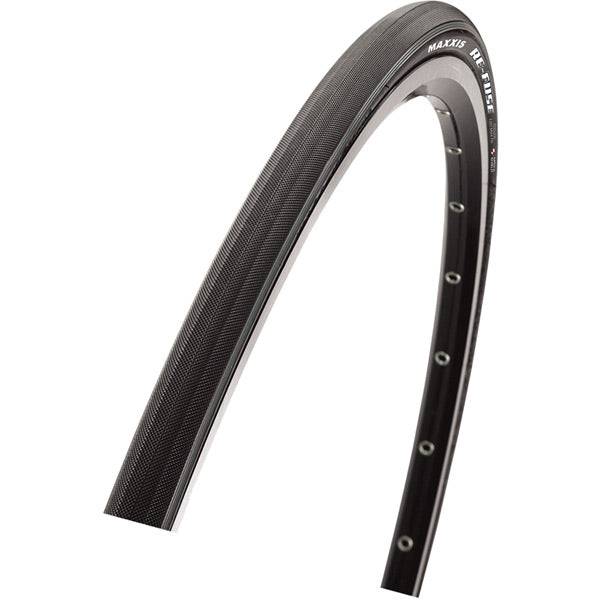 Maxxis Re-Fuse 700x23c folding road tyre with puncture protection, 60 TPI single compound, designed for durability and performance.