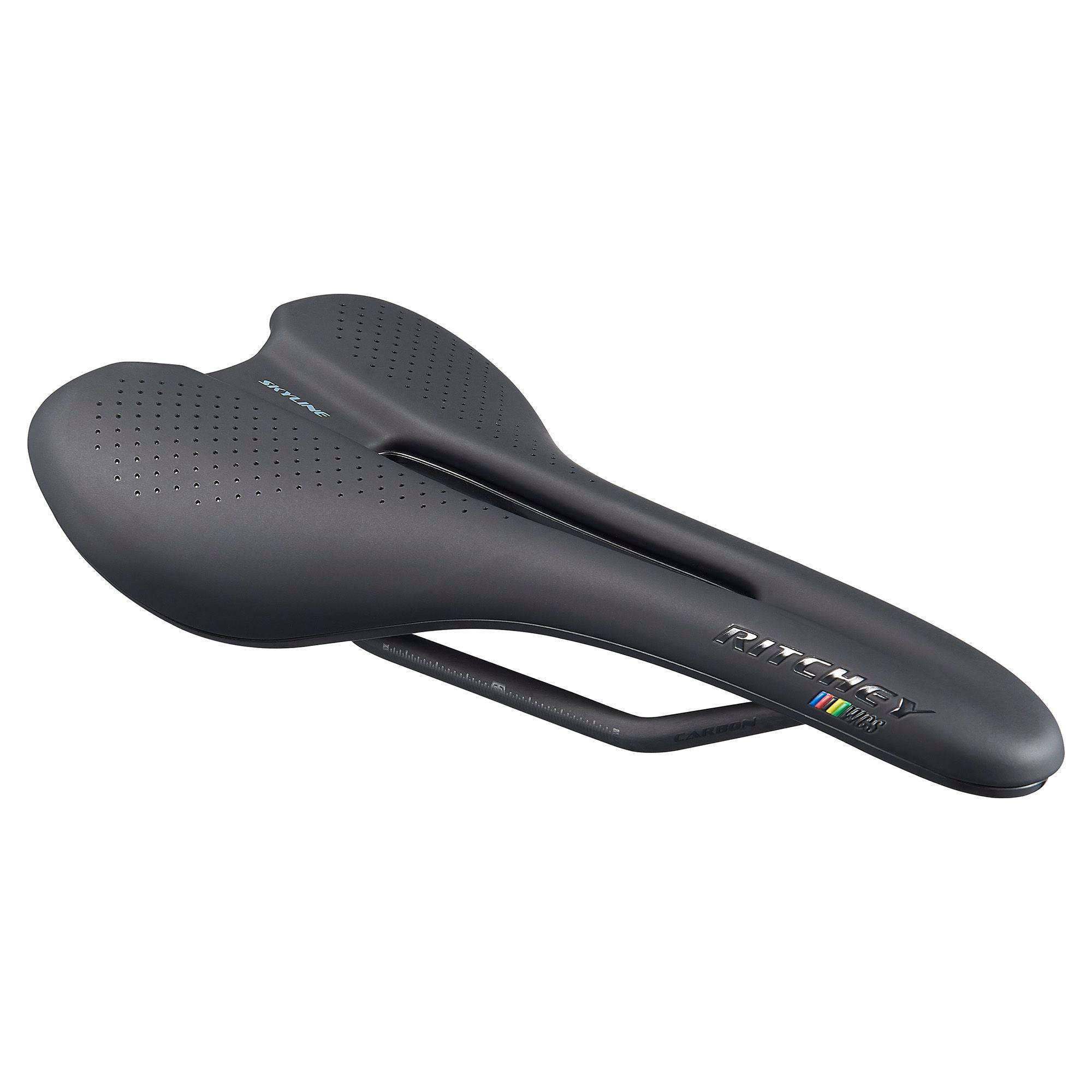 Ritchey WCS Carbon Skyline Saddle: BLACK 277MM X 147MM | Swinnerton Cycles