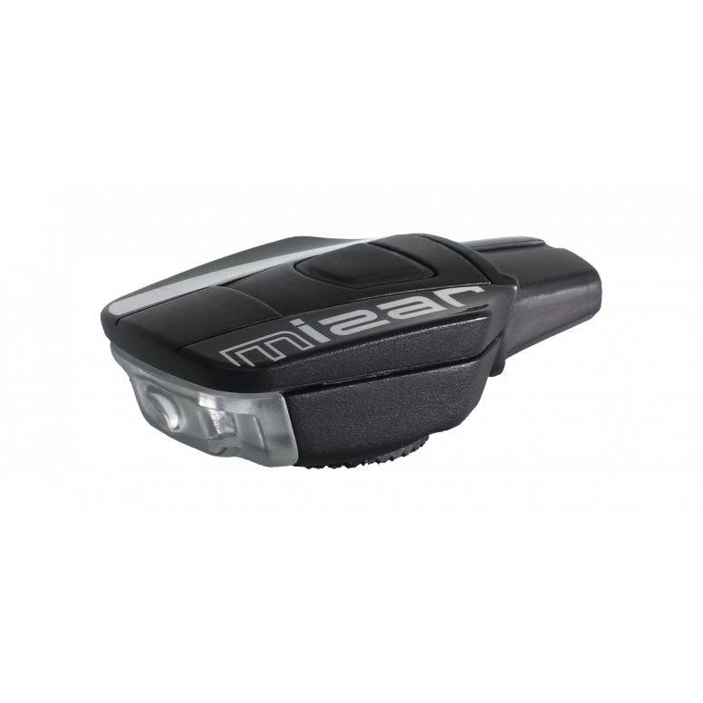 Moon Sport Mizar and Alcor USB rechargeable bike lights set in black, featuring 40lm and 15lm brightness for bike safety.