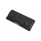 Topeak E-Torqbar digital torque wrench with LED indicator in black, showing the ergonomic handle and digital display.