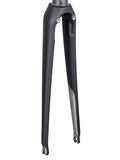 Trek 2018 Emonda SLR 8 matte black rim brake replacement fork, bike component with sleek finish and lightweight design