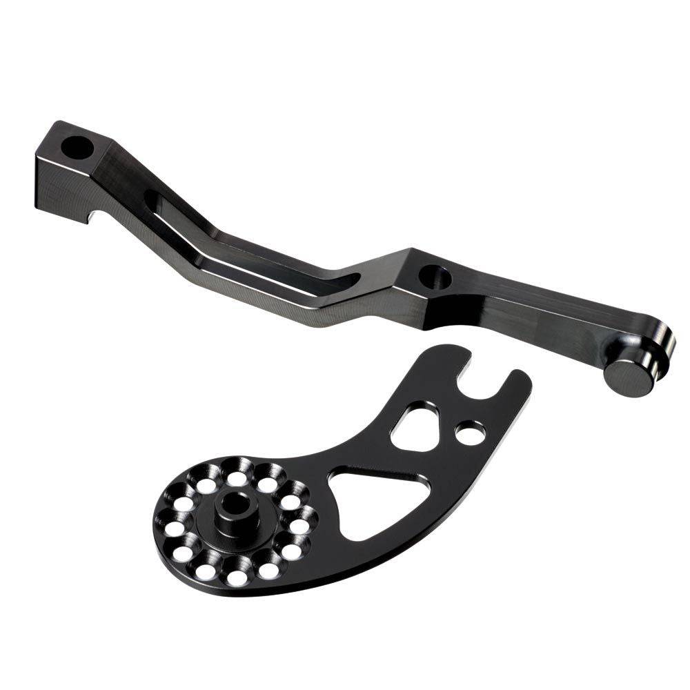 Genuine Rohloff Speedhub PM Axle Plate and Bone Hub spare parts for bicycle components, shown in the image.