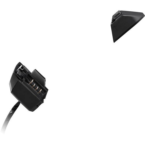 Shimano Spares BM-E6010 250mm harness assembly for e-bike electrical system, showing detailed wiring connector and cable.