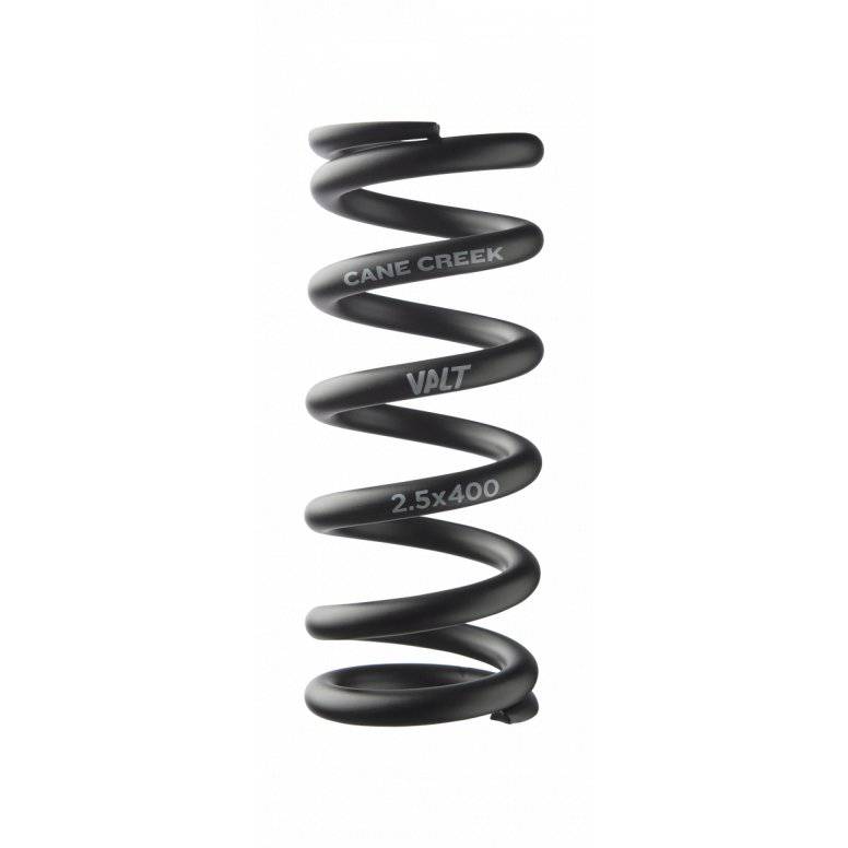 Cane Creek VALT Spring Replacement Coil for rear shock suspension, showing the coil component on a plain background.