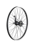Bontrager KT-305R 20-inch kids' mountain bike wheels showing durable alloy rims and spokes for replacement bike components