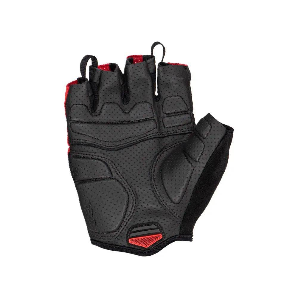 Lizard Skins Aramus Cadence cycling gloves with gel padding and TPR wrist strap, designed for comfortable riding.