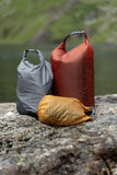 Lifeventure ultralight waterproof dry bag for outdoor gear storage, showcasing a compact, durable outdoor accessories pack.