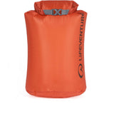 Lifeventure ultralight waterproof dry bag for outdoor gear storage, showing a compact, durable accessory in bright color.