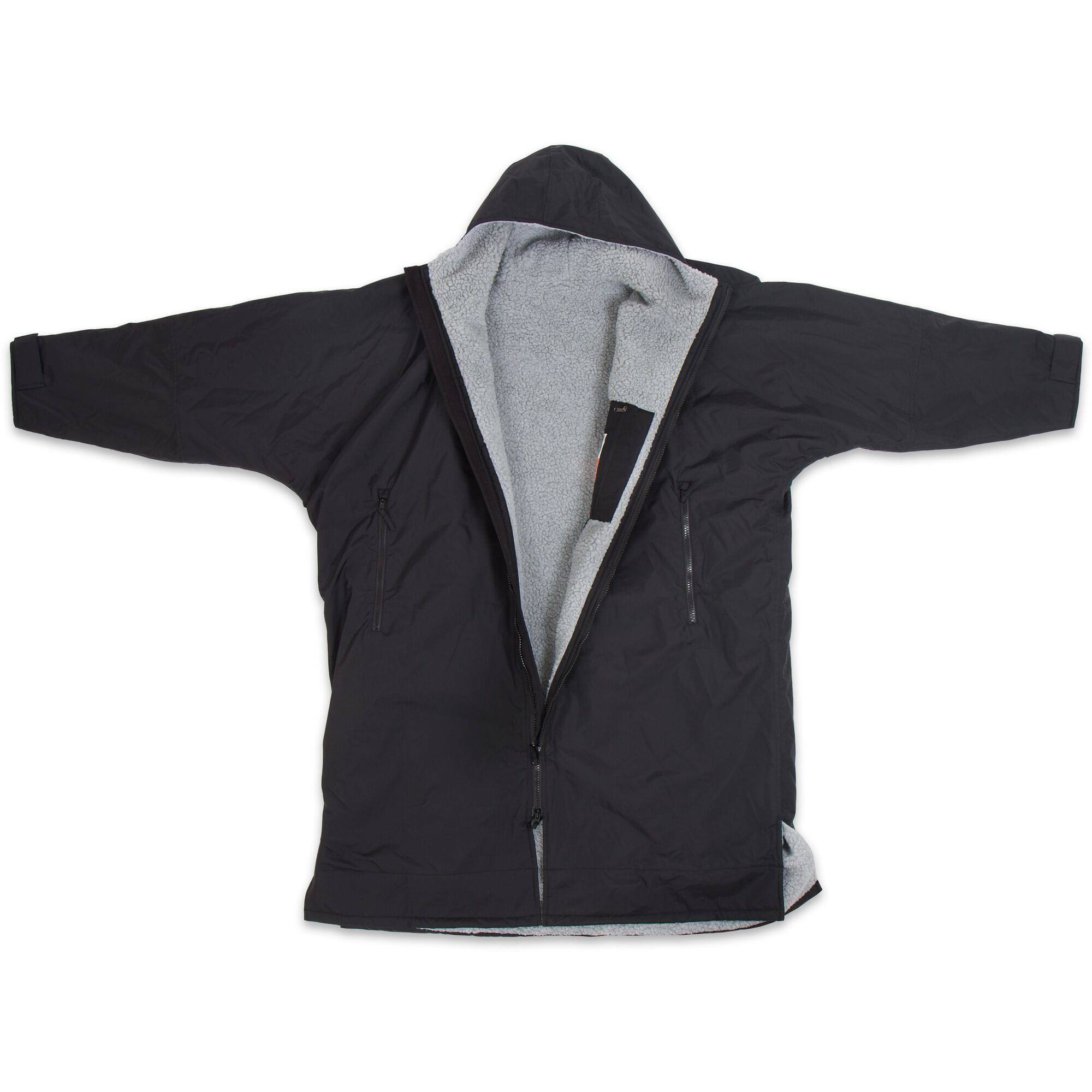 Lifeventure Thermarobe Small-Medium waterproof fleece-lined long sleeve robe, cozy accessories for outdoor warmth and comfort.