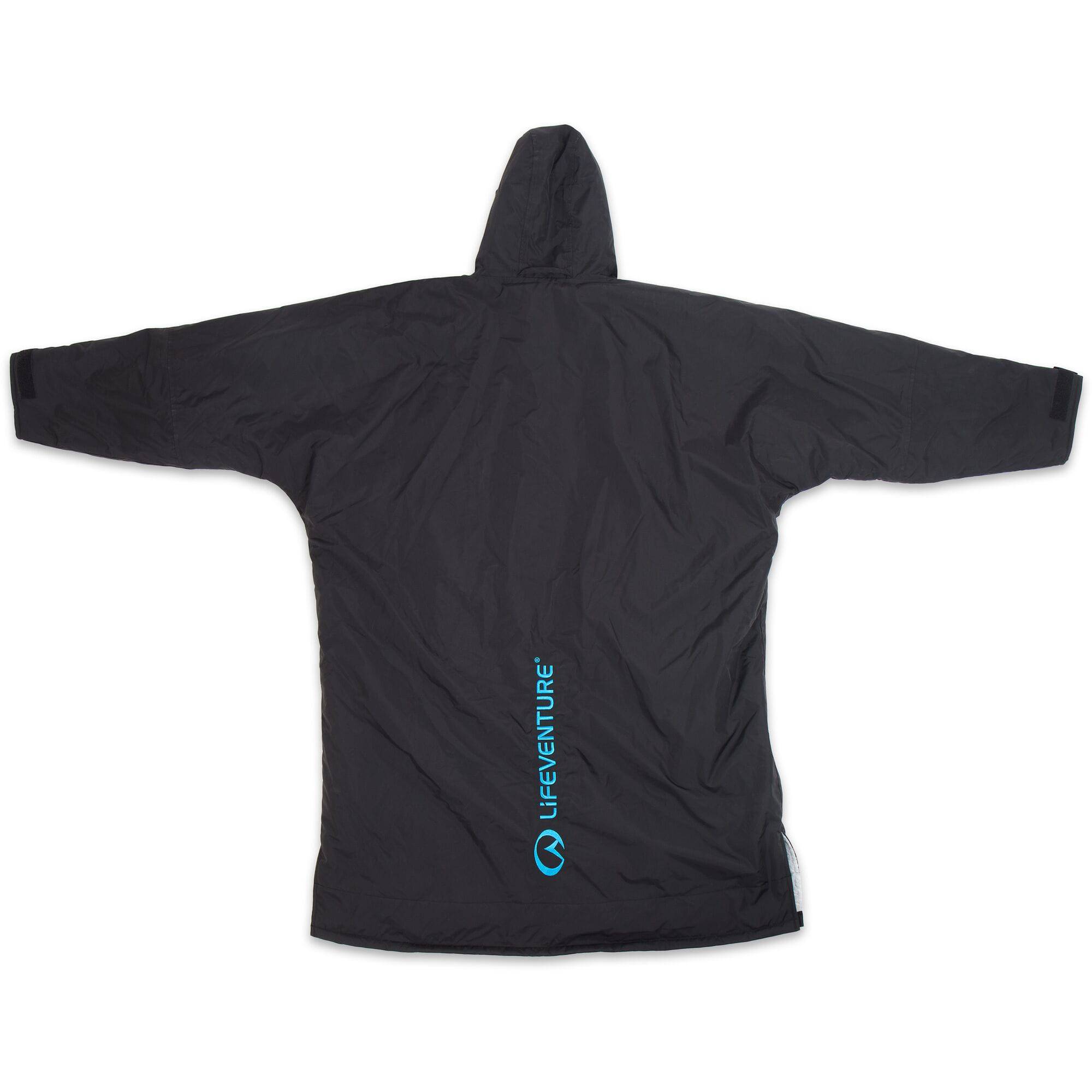 Lifeventure Thermarobe small-medium waterproof fleece-lined long sleeve robe, cozy outdoor accessories for warmth and comfort