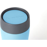Lifeventure One Touch Thermal Mug, 300ml stainless steel vacuum-insulated travel accessory with one-touch lid.