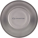 Lifeventure titanium outdoor travel and bikepacking bowl, lightweight and durable accessories for camping and outdoor adventures.