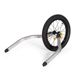 Burley Jogger Stability Kit with 16-inch front wheel for child bike trailers, designed for improved stability and easy conversion.