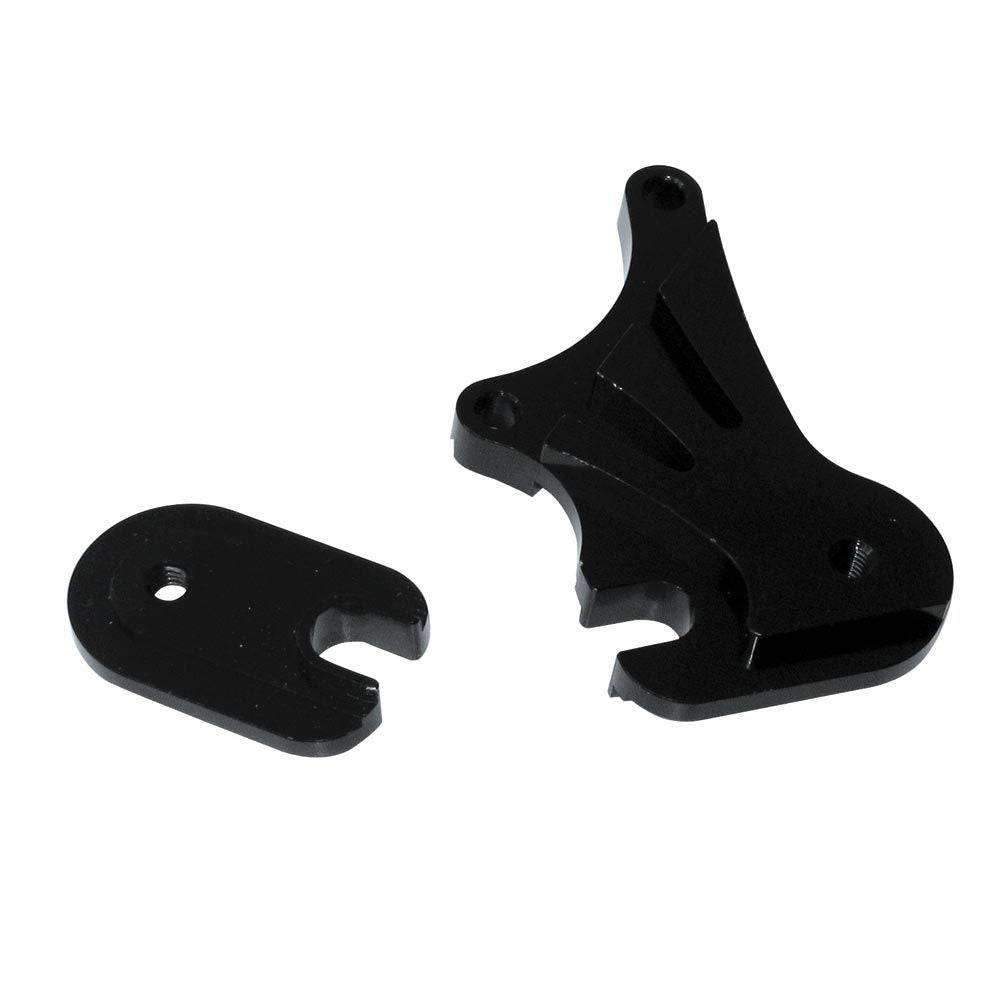 Identiti Mettle front shock bolt for bike suspension, 10/14mm, close-up of the durable metal component with threading.
