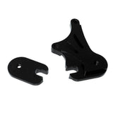 Identiti Mettle front shock bolt for bike suspension, 10/14mm, close-up of the durable metal component with threading.