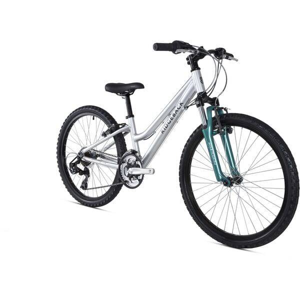 Ridgeback Destiny child's bike with lightweight aluminium frame, suitable for ages 9-13, in vibrant colors and ready to ride.