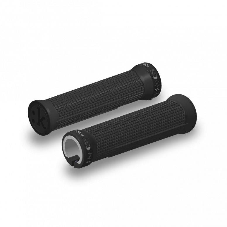 Fizik Race Feel Grip MTB handlebar grips with vibration dampening silicone compound for enhanced comfort and control.