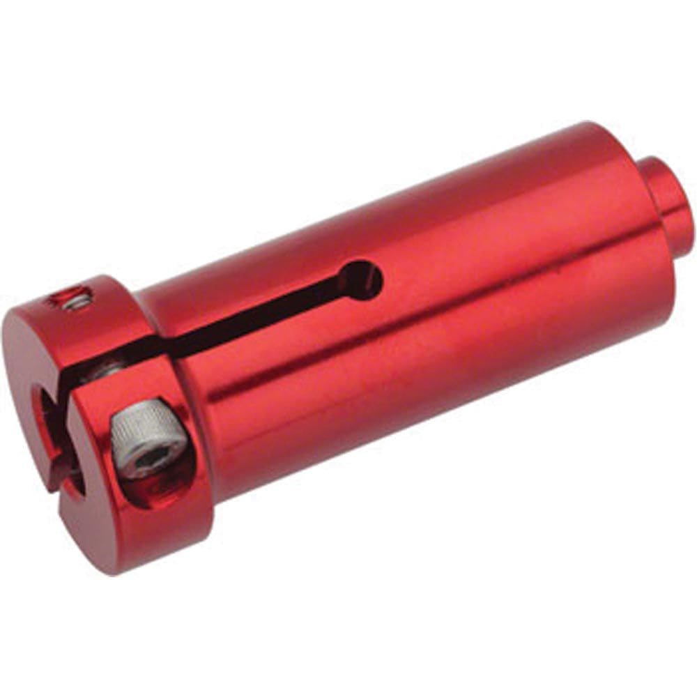 Surly Moonlander wheel build adaptor for 28mm offset wheels and precise dishing, showing close-up of the component.