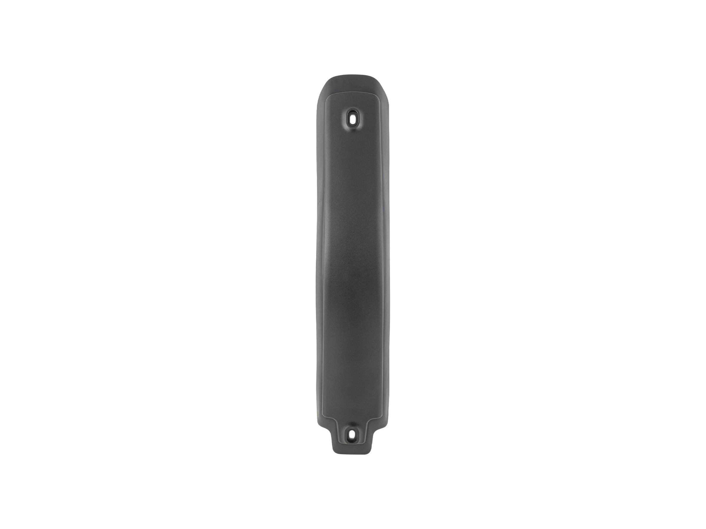 Trek 2024 Slash Carbon lower downtube armor in black, designed to protect the bike's frame on a mountain bike component.
