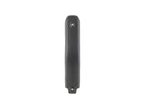 Trek 2024 Slash Carbon lower downtube armor in black, designed to protect the bike's frame on a mountain bike component.