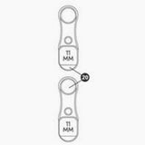 Park Tool 2615-2 11mm brake bleed block for BKM-1.2 and BKD-1.2 brake systems in workshop setting
