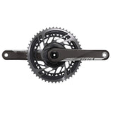 SRAM RED D1 DUB road crankset with 175mm arms and 48-35T chainrings, X-Range technology, BB not included, bike components