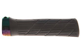 Ergon GE1 Evo Factory black and oil ergonomic bike handlebars with slim regular profile, designed for comfortable cycling.