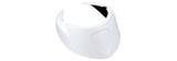 Trek Domane SLR IsoSpeed front cover spare replacement in matte black for bike frame components.