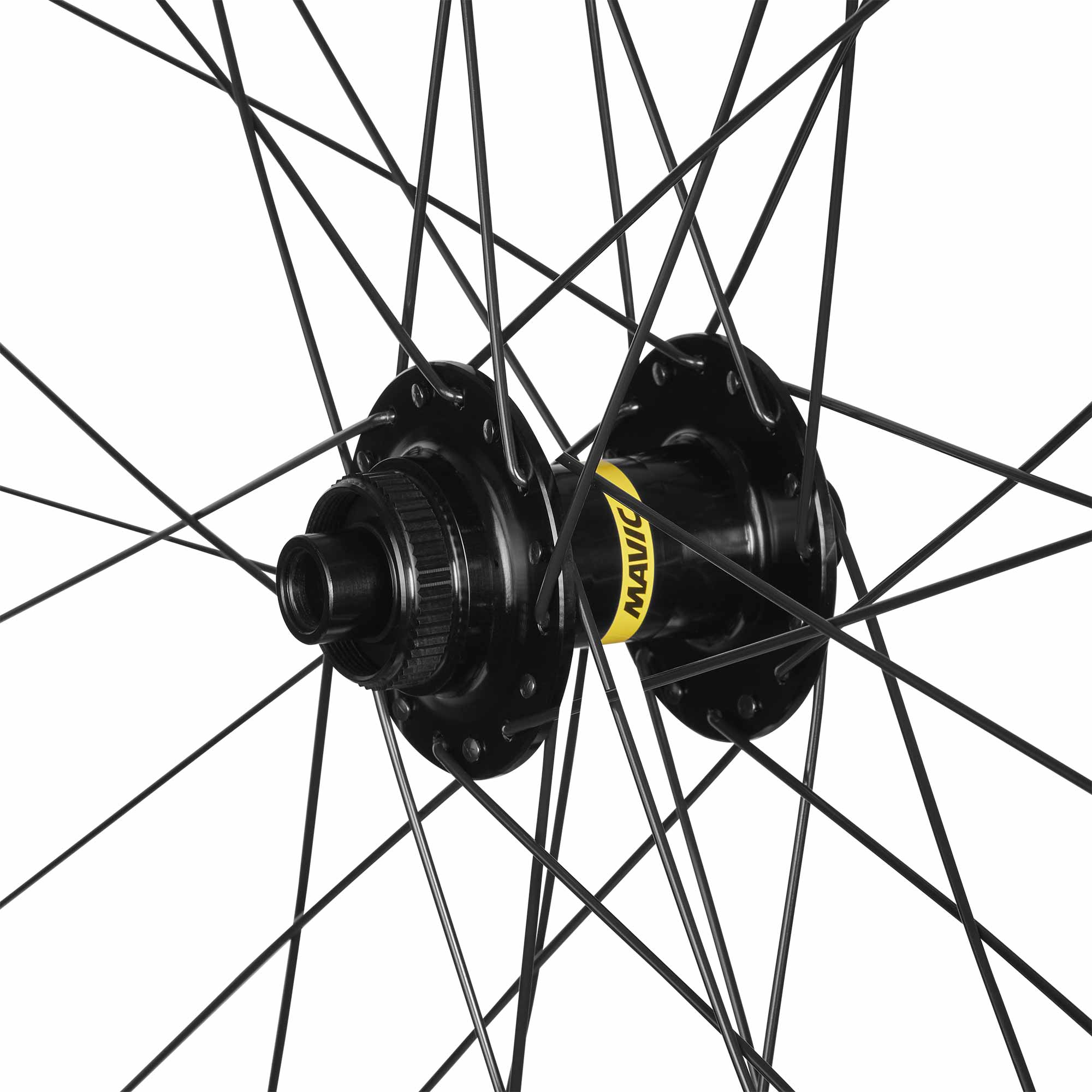 Mavic E-Speedcity 1 700c disc e-bike wheel showcasing high torque resistance and durable component design.
