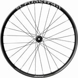 Mavic E-Crosstrail SL Carbon 29 E-MTB wheel with 6 bolt disc mount, lightweight carbon fiber component for e-bikes.