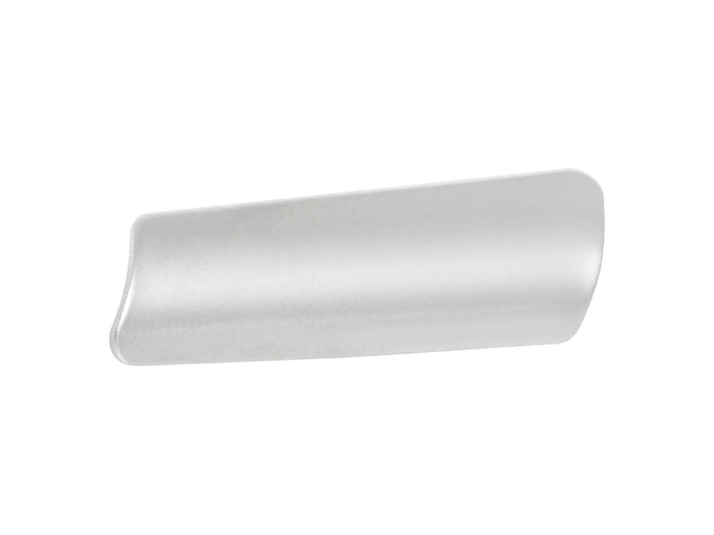 Trek 2024 Supercaliber Rotor Strike Guard in silver, frame protection component for mountain bike, one size, durable material.