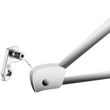M Part durable gear hanger for Trek bikes, replacement component, shown mounted on bike frame with metal finish
