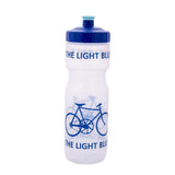 Light Blue BPA-Free leak-proof sports water bottles in 600ml and 800ml sizes, featuring the Light Blue Bottles logo on the accessories.