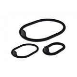 Moon Sport O-Ring set with three accessories for Cerberus, Sirius, and Sirius Pro lights, shown in black on a plain background.