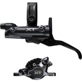 Shimano BR-M8200/BL-M8200 XT 2 pot bled brake lever/post mount calliper