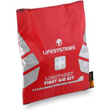 Lifesystems Light and Dry Micro First Aid Kit waterproof outdoor medical supplies in compact accessories pouch.