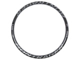 Bontrager Line Pro 40 TLR 27.5 MTB rim in anthracite, tubeless ready, 28H for front or rear mountain bike wheel.