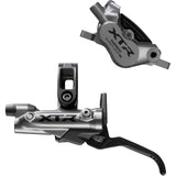 Shimano XTR BR-M9200 brake lever and caliper kit with 2-pot post mount design for mountain biking components.