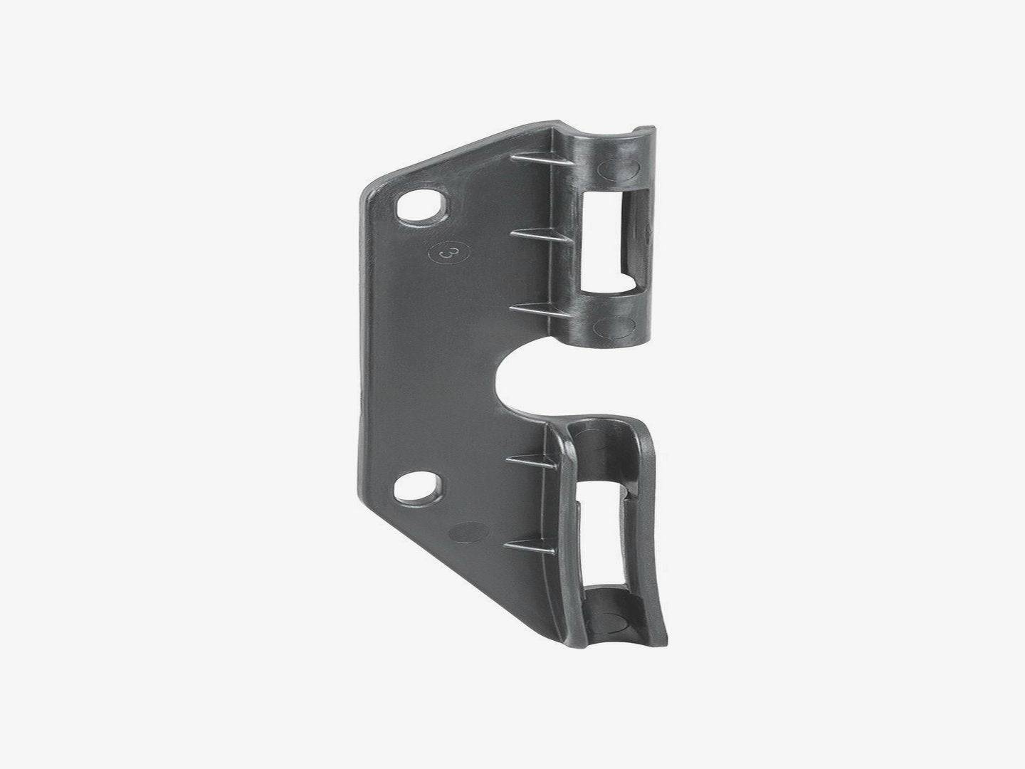 Black Trek Domane+ SLR range extender cable guide, a bike component for cable management and routing.