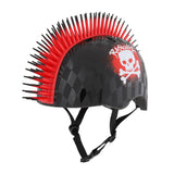 C-Preme Raskullz FS child helmet with adjustable fit system, designed for kids aged 5+, featuring colorful helmet graphics.