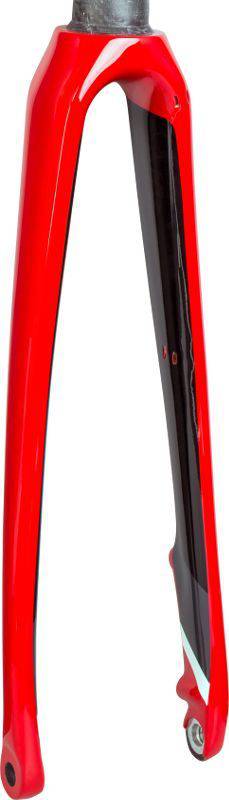 Trek 2018 Emonda SL 6 disc fork compatible with direct mount brakes, lightweight bicycle component with carbon construction