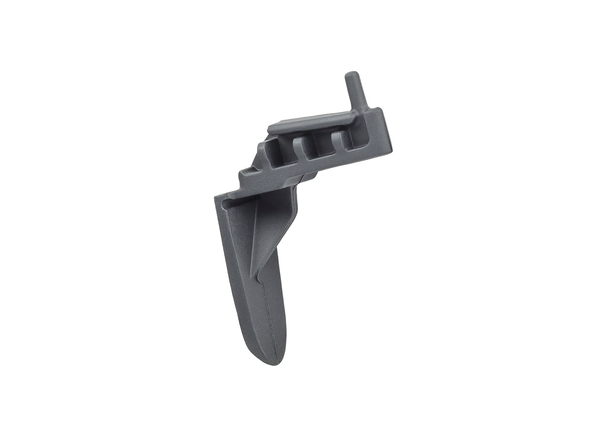 Trek Madone SLR black seatpost tail plug, aerodynamic bike component, fits one size, designed for Trek road bikes.