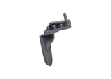 Trek Madone SLR black seatpost tail plug, aerodynamic bike component, fits one size, designed for Trek road bikes.