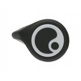 Ergon GA3 ergonomic bike grips with aluminium clamps, designed for comfort and control during cycling.