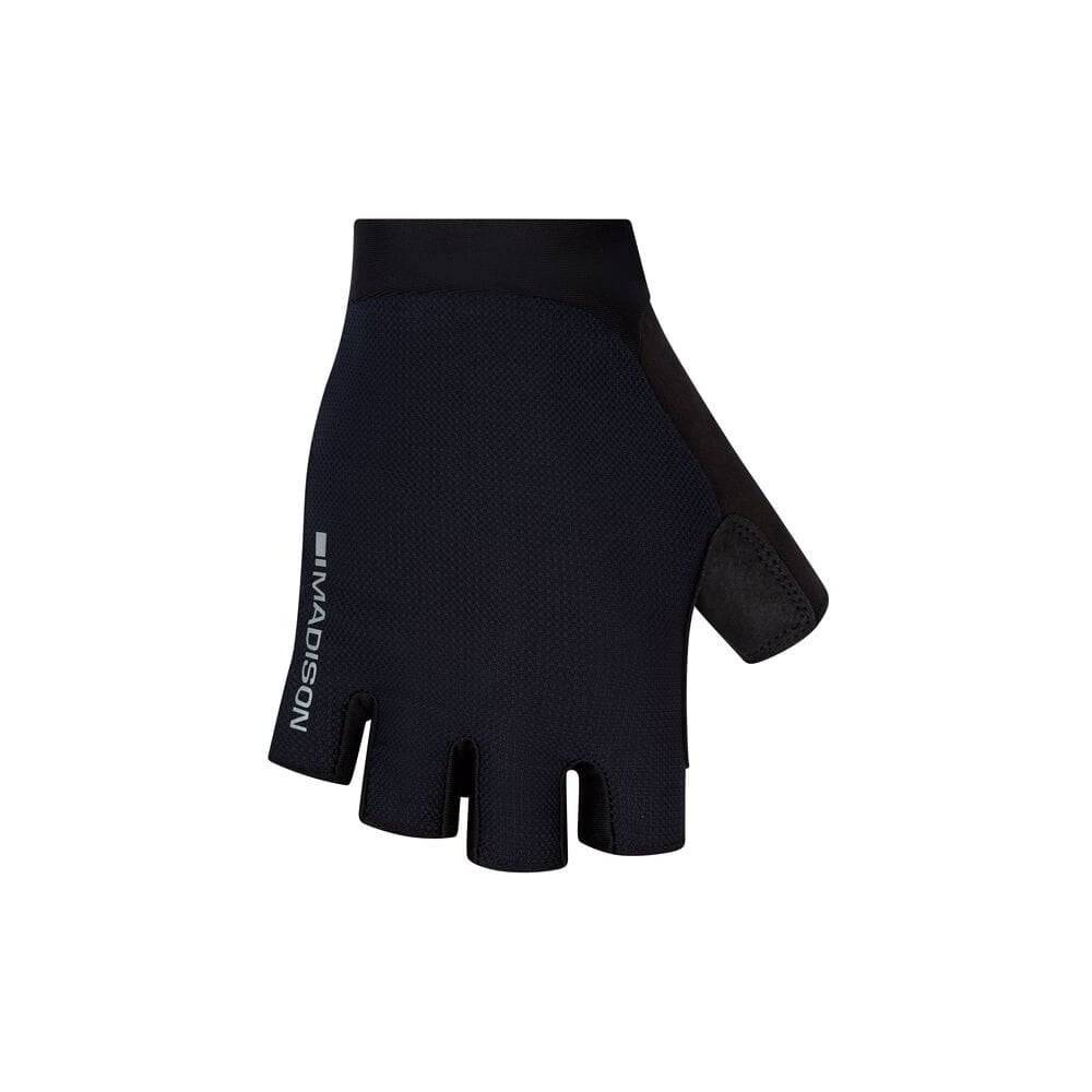 Madison Flux Performance Mitts Gloves in lava red, unisex outdoor sports gloves with secure grip and flexible fit.