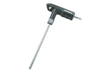 Topeak Duo Torx wrench in black and silver, compact workshop tool for tightening and loosening Torx screws.