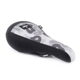 DMR Bikes Sect Rail DJ saddle with durable vinyl top, unisex dirt bike seat designed for off-road riding.