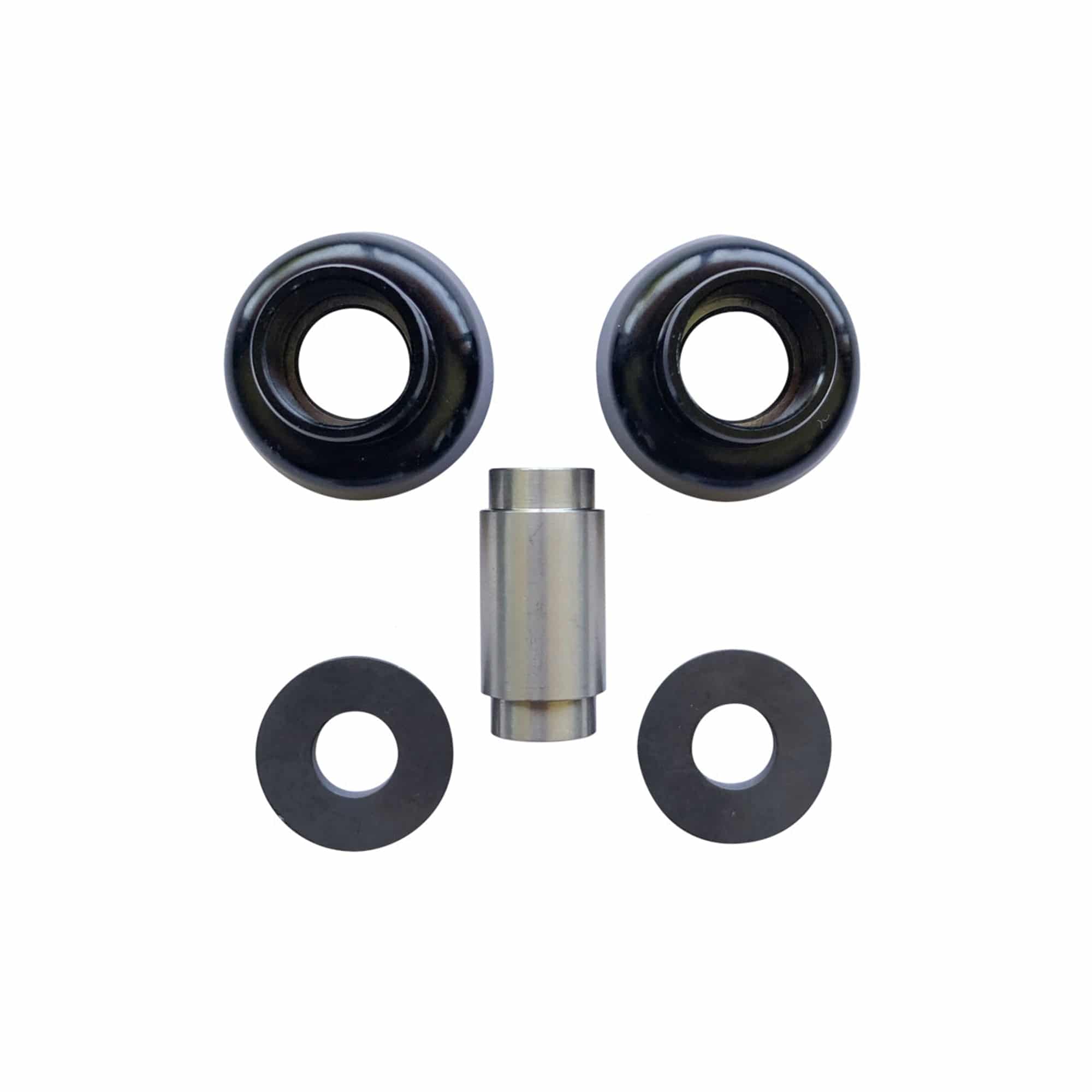 Fox shock mounting hardware roller with 30mm width and 8mm diameter, designed as spare components and accessories for Fox suspension systems.